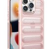 Mey İthalat®  iPhone 15 Pro Max Kılıf Airmax Silikon Kapak - Pembe